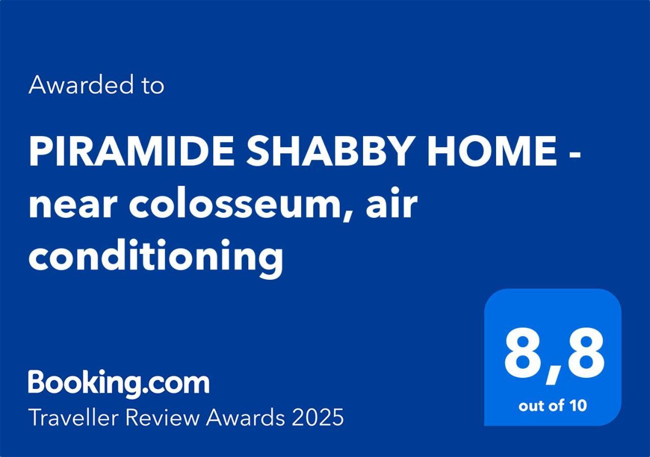 Piramide Shabby By Casa E Lode - Colosseum, Air Conditioning Rome Buitenkant foto